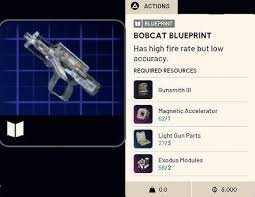 Bobcat Blueprint