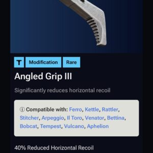 Angled Grip 3 Blueprint